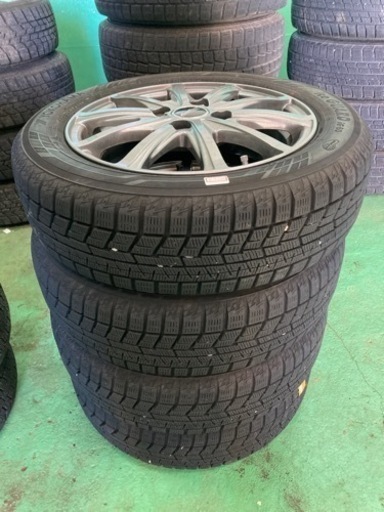 【美品】2024年 ヨコハマ アイスガード iG60 155/65R14 4本 YOKOHAMA スタッドレス ヨコハマ アイスガードIG60 155/65R14 注文 4本