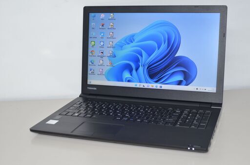 中古良品ノートパソコン 東芝 B35/R Windows11+office core i3-50050U/メモリ4GB/新品爆速SSD256GB/15.6インチ/無線内蔵/DVDマルチ搭載
