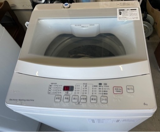 ニトリ 洗濯機 20年製 6kg NTR-60 1226-80