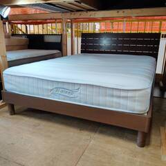 【愛品倶楽部柏店】ニトリ ダブルベッド アスカ3 / Nスリープ C1-02VB