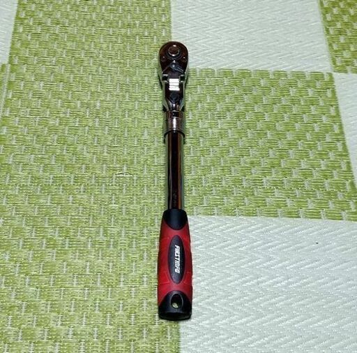 工具 良匠 FIRSTINFO TOOLS 首振ラチェットハンドル 伸縮 首振りロック可能 72歯 12.7mm（1/2”）