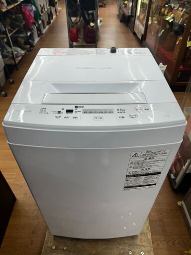 TOSHIBA/4.5kg洗濯機/AW-45M5/2017年製
