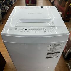 TOSHIBA/4.5kg洗濯機/AW-45M5/2017年製