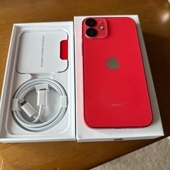 iPhone12mini 64G RED 中古　美品