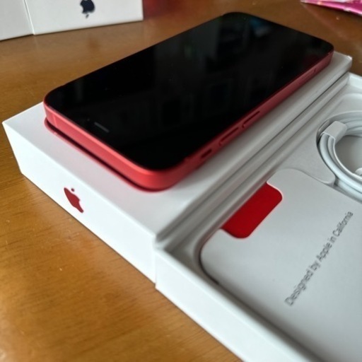 iPhone12mini 64G RED 中古　美品