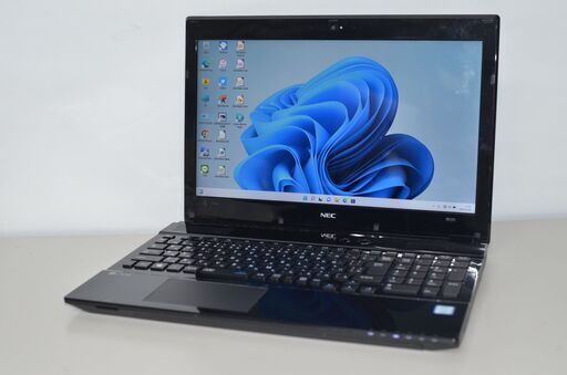 中古良品ノートパソコン NEC NS700/F Windows11+office 新品爆速SSD512GB core i7-7500U/メモリ8GB/15.6インチ/無線/カメラ/ブルーレイ搭載