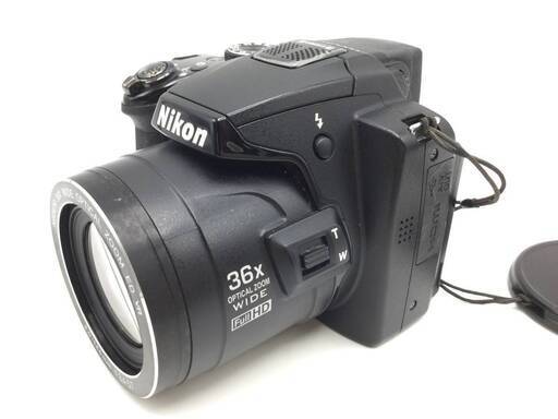 NikonデジタルカメラCOOLPIX P500 ブラック P500 1210万画素 裏面照射CMOS 広角22.5mm 光学36倍 3型チルト式液晶 フルHD