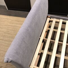 ▽値下げ▽【コンテナ保管】【展示品・未使用品】シングルベッド 