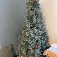 クリスマスツリー　150cm  オーナメント付　箱付　美品