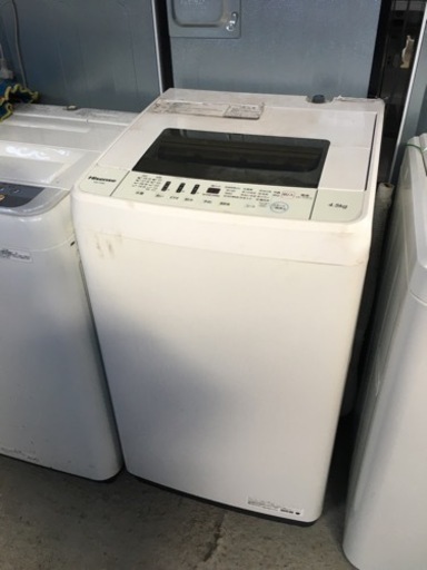 2020年製！ハイセンス 洗濯機 4.5㎏ HW-T45C