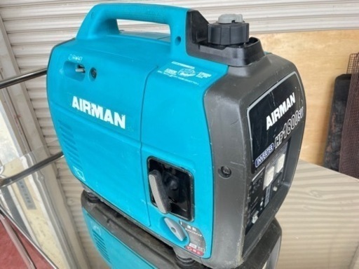 【値下げしました】AIRMAN北越工業/HP1800SVインバーター発電機(HONDAホンダEU18i同等品)持運び型/携帯用/家庭用電源/停電対策/発電出力100V18A/直流出力12V8.3A可能/超低騒音型/工事/作業現場/DIY/本田/HONDA/EU18i/キャンプ/アウトドア/キャンピングカー/緊急用/災害用/非常用/コンパクト/正弦波インバーター/軽量/大容量発電/福岡/糸島/引取り/別途自社便配送可能【JUN-PayPay】