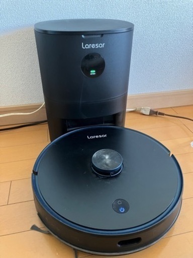 ロボット水拭き\u0026掃除機 3.5L自動ゴミ収集 3500Pa Laresar L6 Pro お掃除ロボット 3-in-1