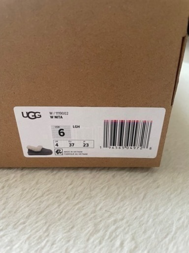 新品未使用 箱あり】UGG NITA グレー 23cm - ブーツ 