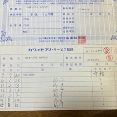 【契約済】KAWAI アップライトピアノ　消音