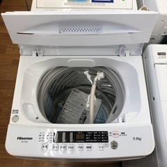 安心の1年保証付！！【Hisense 全自動洗濯機】売ります！取りに来れる方限定！