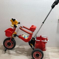 ides アイデス ポップンカーゴ三輪車 ミッキーマウス