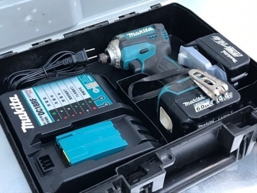 E92◇マキタ◇充電式インパクトドライバ◇14.4V/6.0Ah◇バッテリー2個・充電器付き◇TD161DRGX
