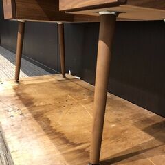 【未使用】木製ドレッサー ミラー付き 引き出し付き ▽値下げ▽【展示品・未使用品】ドレッサー ミラーセット 日本製 木目