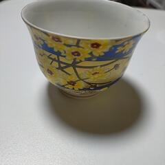 6月紫陽花1月ろうばい12月水仙湯飲み茶碗