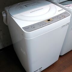 3か月間保証☆配達有り！15000円(税抜き）シャープ 6㎏ 全自動
