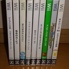 wiiのソフトを売ります　DS本体（junk品）もあり