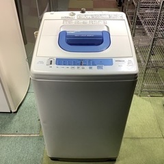 【リサイクルサービス八光】2010年製　日立　7kg　全自動洗濯...