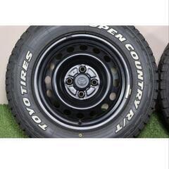 オープンカントリーR T 165 80 14 鉄チン