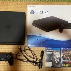 【取引終了】ps4 500GB ソフト２つ付き 動作問題なし