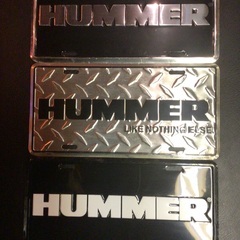 HUMMER ハマー　CMプレート　3枚セット