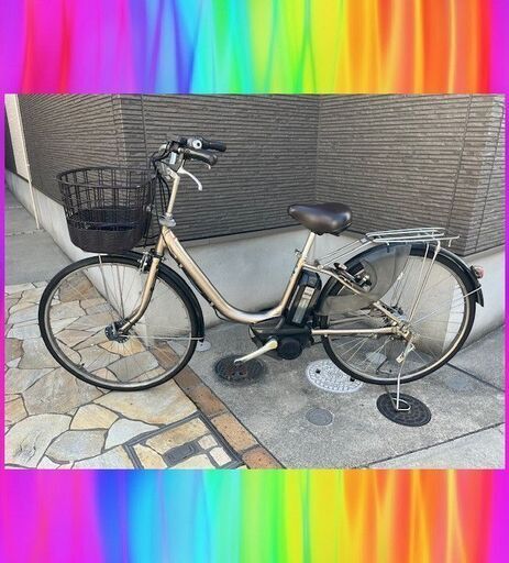 バッテリーほぼ新品！8.9Ahヤマハ　YAMAHA パス　電動自転車　電動アシスト自転車　中古  12n4