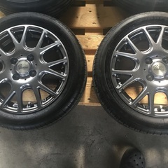 決まりました)14インチ4,5J PCD100 タイヤ 165 55 ほとんどの軽自動車に