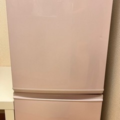 sharp 冷凍冷蔵庫　2016年製