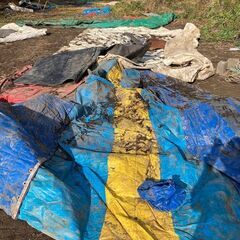 【配送可】大型 防水 遮光シート ４．７ｍｘ２．９ｍ