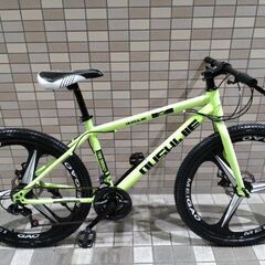 年末特価❗30日㈯まで4,000円引き😆❗前後タイヤ新品✨前後ディスク26インチ21段変速　MTB😆❗