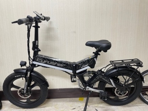 ２０インチファット電動自転車折りたたみ　福岡