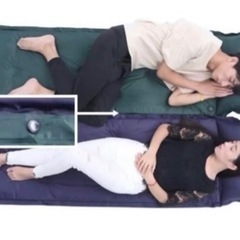 【新品未使用】 インフレーターマット 自動膨張式 枕付き キャン...