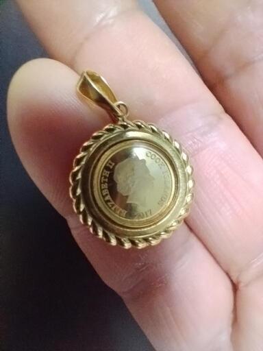 18金コイントップ