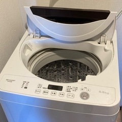 【洗濯機】5.5kg（2018年購入）
