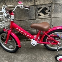 補助輪付き自転車 