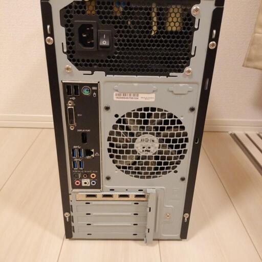 快速・Corei7-6700/SSD256GB(M.2)+HDD1000GB(1TB)・メモリ16GB・4K