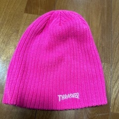 ニット帽　帽子　かわいいピンク