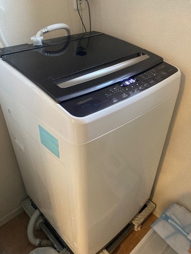 洗濯機　2020年式　8キロ