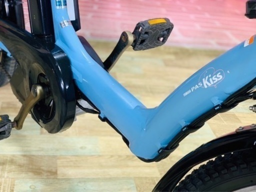 ❹5885子供乗せ電動アシスト自転車YAMAHA 20インチ良好バッテリー