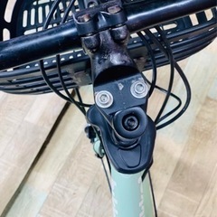 ❹5884子供乗せ電動アシスト自転車ブリヂストン20インチ良好バッテリー