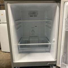 セール中！　中古 冷蔵庫 AQUA AQR-13M(S)     冷蔵庫 ブラッシュシルバー AQR-13M-S [2ドア /右開きタイプ /126L] 2024年式 配送費用は別途見積りにて可能[SA-437]