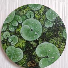 【原画油絵】〜潤い〜◆1点物絵画