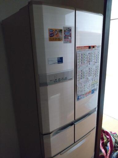 三菱　445l 2010年製　冷蔵庫