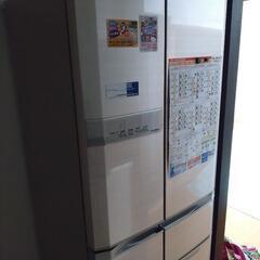 【ネット決済・配送可】三菱　445l 2010年製　冷蔵庫　