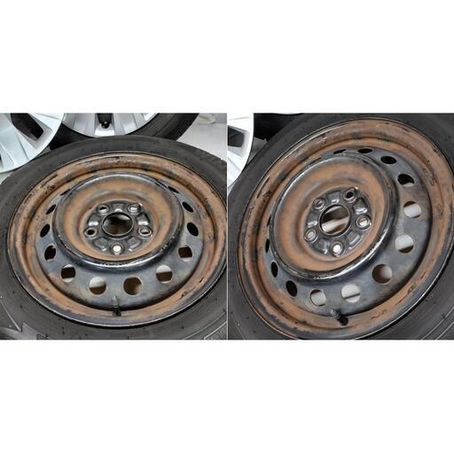 スタッドレスタイヤ・ホイール 4本＞ 185/65R15 ダンロップ 15x6J