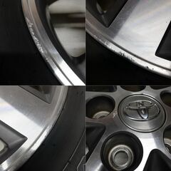 ＜スタッドレスタイヤ・ホイール 4本＞ 195/65R15 ダンロップ 15x6J アイシス 純正 5H -114.3